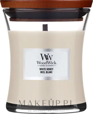 WoodWick WoodWick Hourglass Candle White Honey - Ароматическая свеча в стекле Hourglass White Honey, 275–610 г