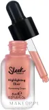 Хайлайтер для лица Sleek MakeUP Highlighting Elixir Illuminating Drop жидкий, для сияния кожи, 8 мл, оттенок Sun Lit — фото 2