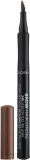 Gosh Copenhagen Kredka-liner do brwi - Карандаш-лайнер для бровей Gosh Brow Hair Stroke 24H Semi Tatoo Brow Liner водостойкий, стойкость до 24 часов, 1 мл, оттенок 01 - Brown — фото 1
