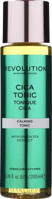 Успокаивающий тоник Revolution Skincare с центеллой азиатской и зелёным чаем, 200 мл