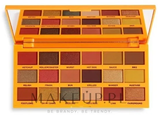 Палетка теней для век I Heart Revolution Tasty Palette, оттенок Popcorn