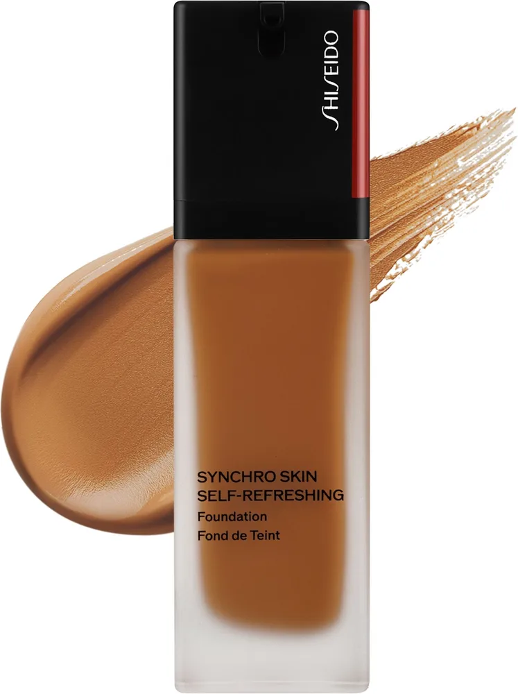 Тональная основа Shiseido Synchro Skin Self-Refreshing увлажняющая SPF 30, 30 мл, оттенок 410 - Sunstone