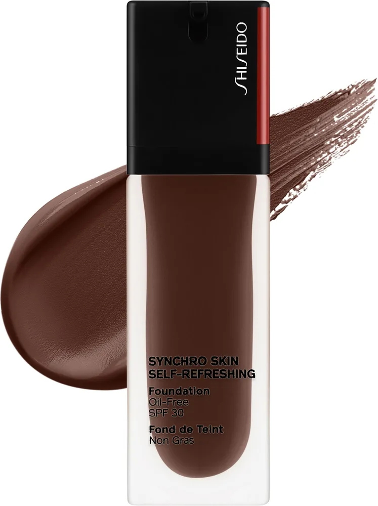 Тональная основа Shiseido Synchro Skin Self-Refreshing увлажняющая SPF 30, 30 мл, оттенок 560
