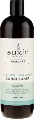 Балансирующий кондиционер для нормальных волос Sukin Natural Balance Conditioner с крапивой и хвощом, 500 мл/ Сьюкин