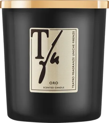Teatro Fragranze Uniche Teatro Fragranze Uniche Luxury Collection Oro Scented Candle - Ароматическая свеча Luxury Collection Oro