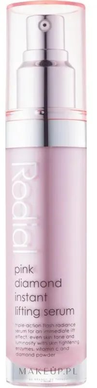 Сыворотка для лица Rodial Pink Diamond Instant Lifting мгновенный лифтинг с кофеином эсцином и гиалуроновой кислотой 30 мл
