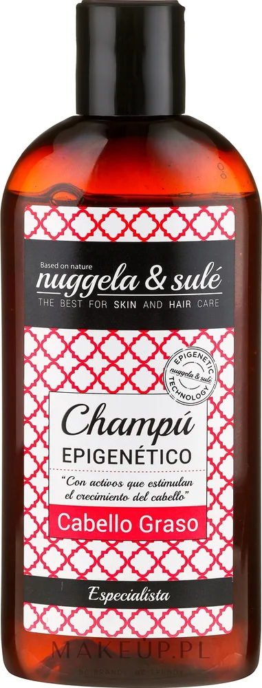 Шампунь Nuggela & Sule эпигенетический для жирных волос, с луком и ниацинамидом, 250 мл