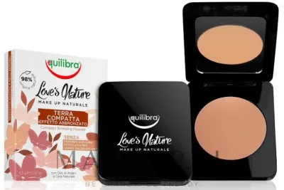 Компактная бронзирующая пудра Equilibra Love's Nature Compact Bronzing Powder, 8.5 г