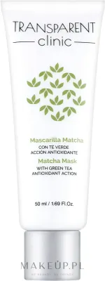Очищающая маска для лица с зелёным чаем Transparent Clinic Matcha Mask With Green Tea, 50 мл