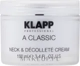 Крем для шеи и декольте Klapp A Classic Neck & Decollete против признаков возраста 50 мл — фото 3