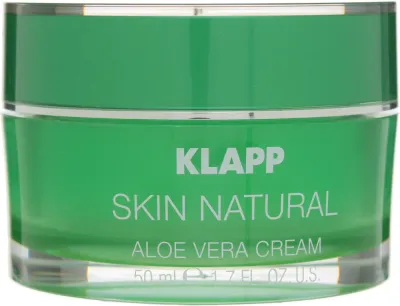 Крем для лица Klapp Skin Natural Aloe Vera увлажняющий с алоэ 50 мл