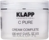 Крем для лица Klapp C Pure Cream Complete с витамином C ревитализирующий 50 мл — фото 3