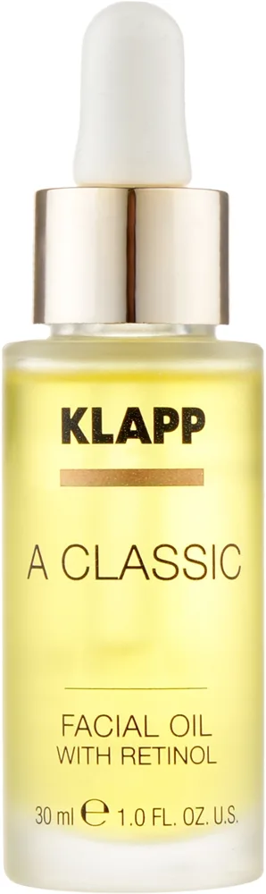 Масло для лица Klapp A Classic Facial Oil With Retinol с ретинолом для зрелой кожи 30 мл