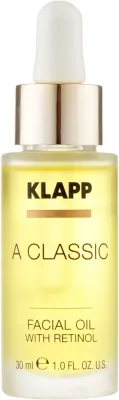 Масло для лица Klapp A Classic Facial Oil With Retinol с ретинолом для зрелой кожи 30 мл