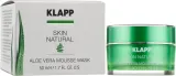 Маска для лица с алоэ вера Klapp Skin Natural Aloe Vera Mousse Mask, 50 мл — фото 2