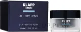 Крем для лица Klapp Men All Day Long 24h увлажняющий для мужчин 50 мл — фото 2