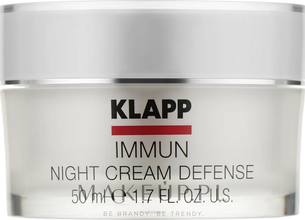 Крем для лица Klapp Immun Night Defense ночной успокаивающий для чувствительной кожи 50 мл