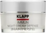 Крем для лица Klapp Immun Night Defense ночной успокаивающий для чувствительной кожи 50 мл — фото 1