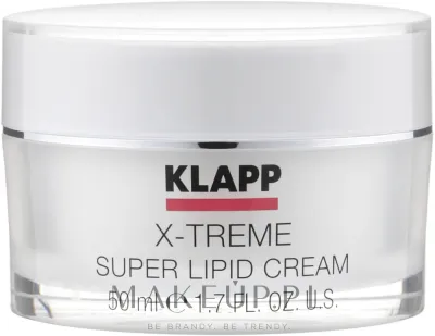 Крем для лица Klapp X-treme Super Lipid липидный питательный 50 мл