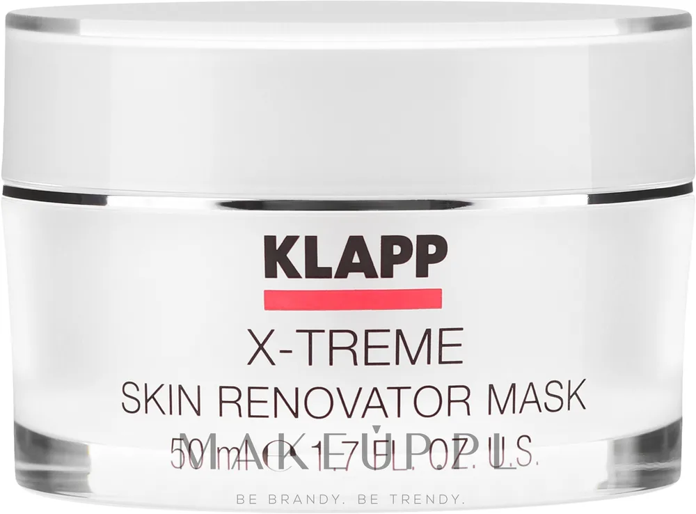 Ревитализирующая маска для лица Klapp X-Treme Skin Renovator Mask, 250 мл
