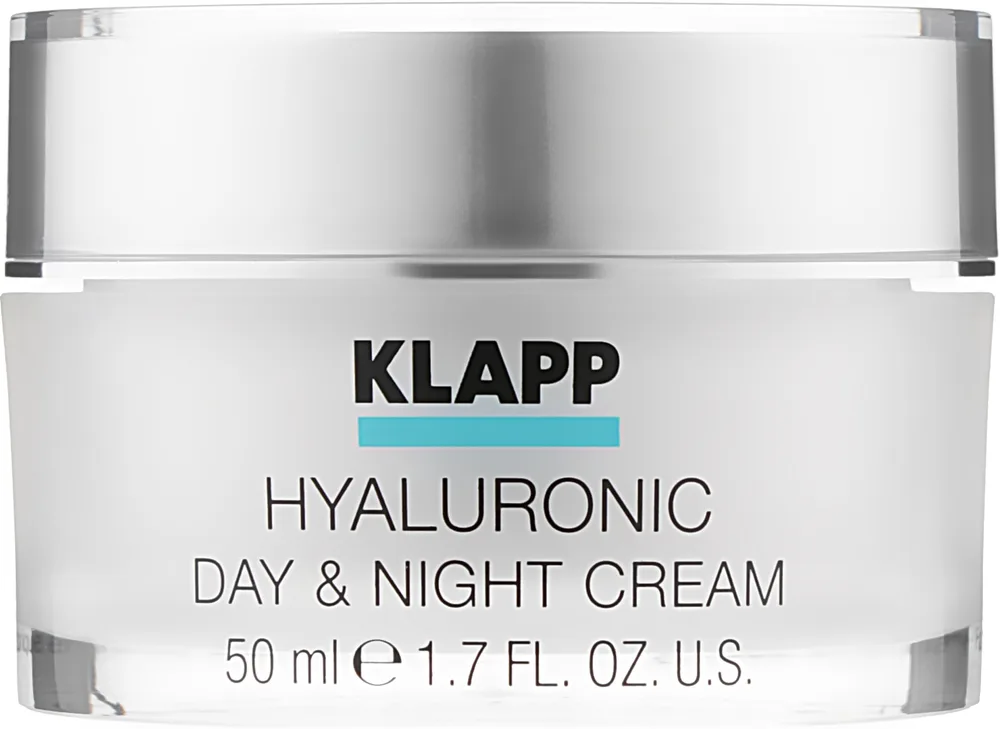 Крем для лица Klapp Hyaluronic Day & Night с гиалуроновой кислотой увлажняющий 50 мл