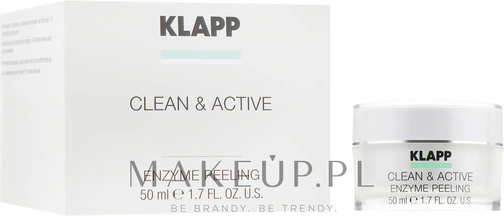 Энзимный пилинг для лица Klapp Clean & Active Enzyme Peeling, 250 мл