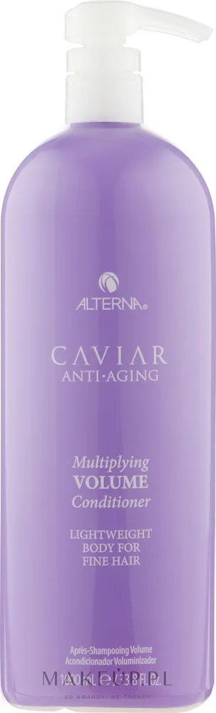 Кондиционер для придания объёма волосам с экстрактом чёрной икры Alterna Caviar Anti-Aging Multiplying Volume Conditioner