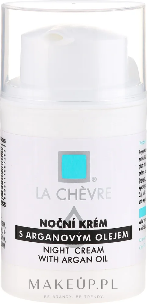 Крем для лица La Chevre ночной с аргановым маслом для сухой кожи 50 г