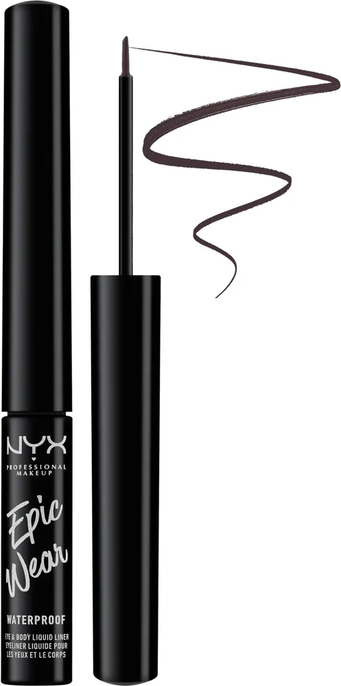 NYX Professional Makeup Wodoodporny eyeliner w płynie - Подводка для глаз NYX Epic Wear Liquid Liner, оттенок Stone Fox