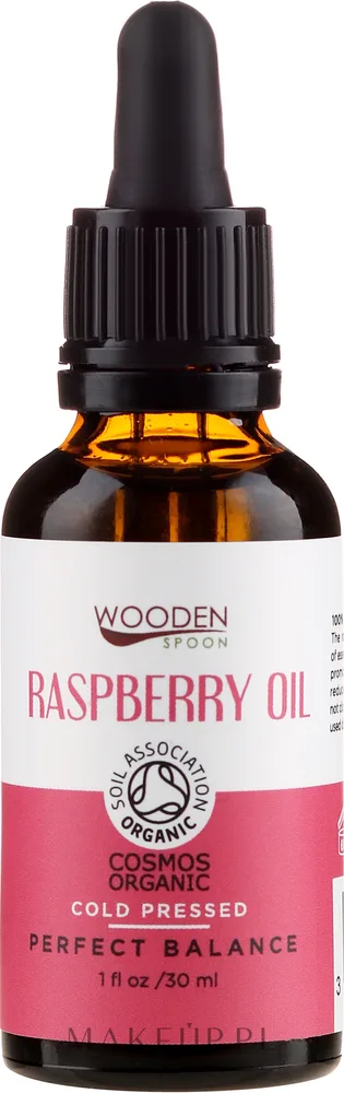 Масло малины Wooden Spoon Raspberry Oil для лица и волос 30 мл