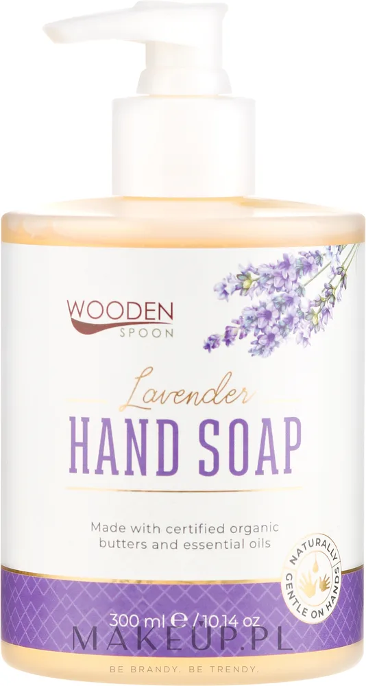 Жидкое мыло для рук Wooden Spoon Lavender с лавандой, 300 мл