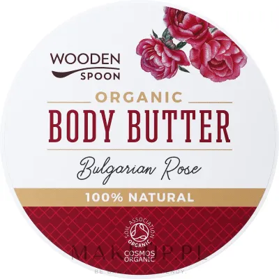 Масло для тела Wooden Spoon болгарская роза органическое 100 мл