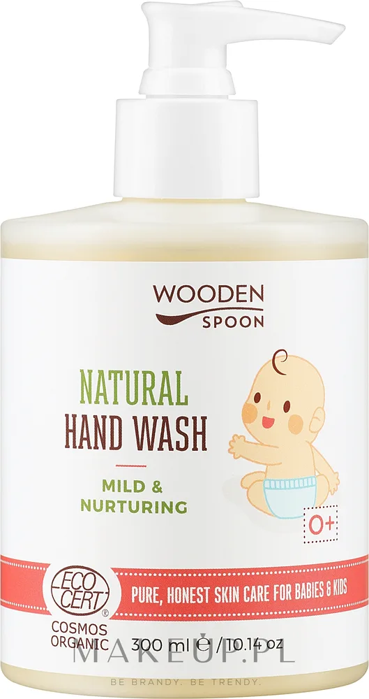 Детское жидкое мыло Wooden Spoon Natural Hand Wash успокаивающее и питающее, 300 мл