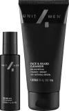 Набор для бороды Unit4Men Citrus & Musk масло и шампунь с виноградной косточкой и алоэ 30+150 мл — фото 1