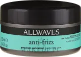 Маска для волос Allwaves Anti-Frizz для непослушных и вьющихся волос, против пушистости, дисциплина завитка, блеск, 1000 мл — фото 1