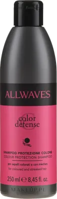 Защитный шампунь Allwaves Color Defense для окрашенных волос с УФ-фильтром 1000 мл