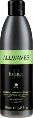 Кондиционер для жирных волос Allwaves Balance Sebum Balancing Conditioner, 1000 мл