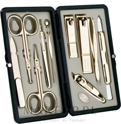 Маникюрный набор Three Seven Manicure Set Penal из нержавеющей стали в футляре