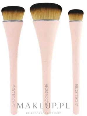 Набор кистей для макияжа EcoTools 360 Ultimate Blend 3 шт. веганский