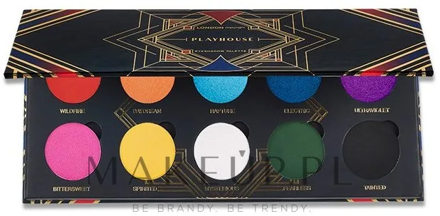 Магнитная палетка теней для век London Copyright Magnetic Eyeshadow Palette Playhouse