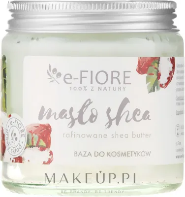 Рафинированное масло ши E-Fiore для тела без аромата 120 мл