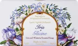 Мыло кусковое Saponificio Artigianale Fiorentino Iris And Wisteria ирис и глициния, 250 г — фото 1
