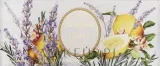 Набор мыла Saponificio Artigianale Fiorentino Capri Lavender & Cedar лаванда и кедр, 3 x 100 г — фото 1
