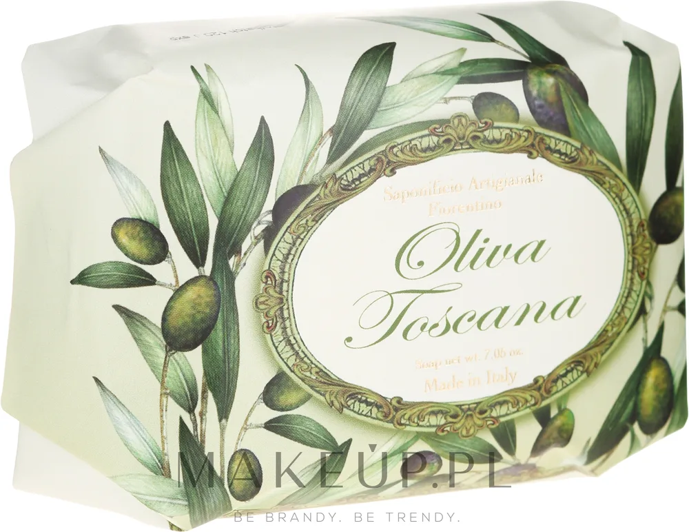 Мыло кусковое Saponificio Artigianale Fiorentino Olive оливковое, 200 г