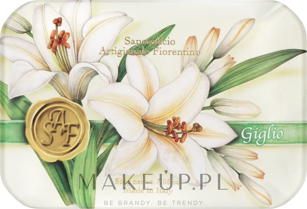 Мыло кусковое Saponificio Artigianale Fiorentino Lily лилия, 200 г