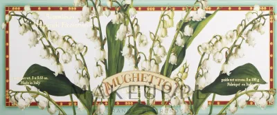 Набор мыла Saponificio Artigianale Fiorentino Lily of The Valley ландыш, 3 x 100 г