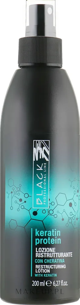 Лосьон для волос Black Professional Line Keratin Protein Restructuring с кератином 200 мл