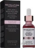 Интенсивный химический пилинг для жирной кожи Revolution Skincare 30% AHA+BHA Peeling Solution, 30 мл — фото 2