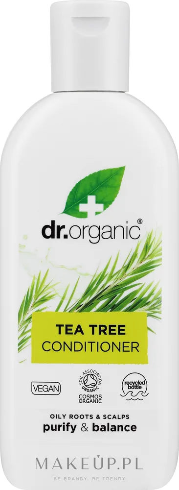 Кондиционер для нормальных и склонных к жирности волос Dr Organic Tea Tree Conditioner, 265 мл