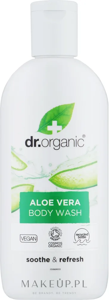 Успокаивающий гель для душа Алоэ Dr Organic Bioactive Skincare Organic Aloe Vera Body Wash, 250 мл